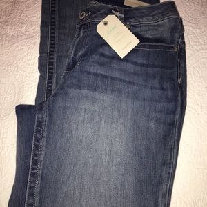 NWT Maurices Slim boot Jeans Sz 14W SHORT